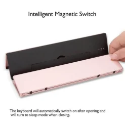 Comfort u0026 Style Gadgets Für Zuhause-Kabelloser, faltbarer Tablet-Tastaturhalter – tragbares Design