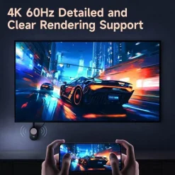 The Decor Haven Heimwerkzeuge|Gadgets Für Zuhause-Kabelloser HDMI-Dongle – Bildschirmspiegelungsadapter