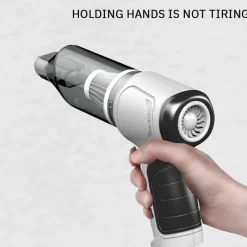 The Decor Haven Autozubehör|Automobilindustrie-Kabelloser 3-in-1-Handstaubsauger – Tragbares Gerät mit starker Saugkraft