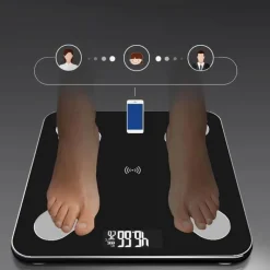 Tranquil Touch Fitness-Gadgets|Gesundheits- Und Entspannungstools-Kabelloser Körperanalyse-Tracker – Smarter Gesundheitstracker für Fitness-Einblicke