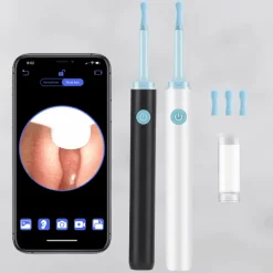 The Relaxation Nook Männerpflege|Frauenpflege-Kabelloser Ohrenreiniger – Sanftes Werkzeug zur Ohrenschmalzentfernung