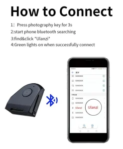 Roam Ready Heimwerkzeuge|Outdoor & Garten-Kabelloser Smartphone-Stabilisator – Easy Grip Selfie Stick