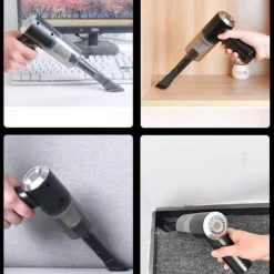 Comfort u0026 Style Autopflege|Autozubehör-Kabelloser tragbarer Autostaubsauger – wiederaufladbarer USB-Staubsauger