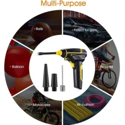 Wild u0026 Free Gear Automobilindustrie|Fahrräder & Verkehr-Kabelloser tragbarer Autoreifenfüller - Digitaler Luftkompressor