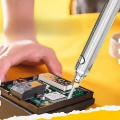 The Decor Haven Camping Im Freien|Outdoor-Artikel-Kabelloser USB-Lötkolben – Präzisions-Heimwerker-Lötwerkzeug