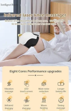 The Relaxation Nook Gesundheits-Gadgets|Gesundheits- Und Entspannungstools-Kabelloses Kniemassagegerät – Elektrisches Gerät zur Schmerzlinderung