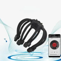 The Relaxation Nook Massageprodukte|Gesundheits-Gadgets-Kabelloses Kopfmassagegerät – Entspannungsgerät mit Krakenkralle