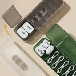 Tom Küche & Esszimmer-Kabelmanagementbox – Schreibtisch-Ladegerät-Organizer für Kabel