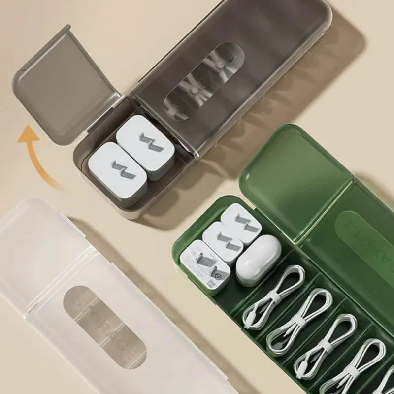 Tom Küche & Esszimmer-Kabelmanagementbox – Schreibtisch-Ladegerät-Organizer für Kabel