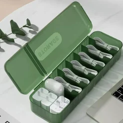 Tom Küche & Esszimmer-Kabelmanagementbox – Schreibtisch-Ladegerät-Organizer für Kabel