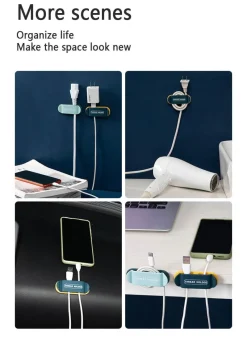 Comfort u0026 Style Gadgets Für Zuhause-Kabel-Organizer-Clips – 4 kreative selbstklebende Halter