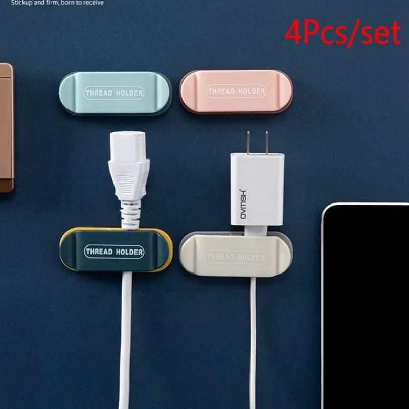 Comfort u0026 Style Gadgets Für Zuhause-Kabel-Organizer-Clips – 4 kreative selbstklebende Halter