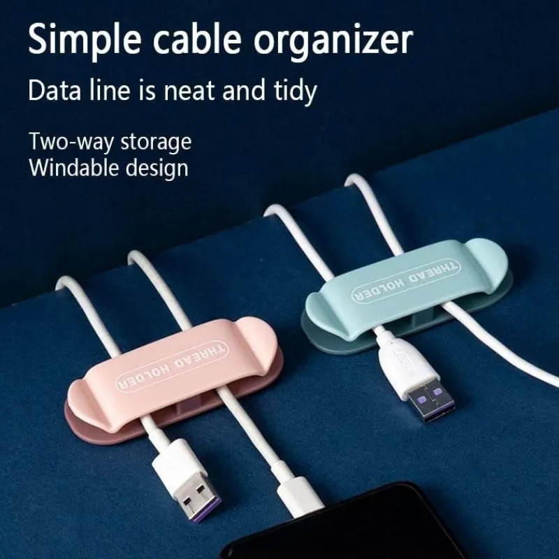 Comfort u0026 Style Gadgets Für Zuhause-Kabel-Organizer-Clips – 4 kreative selbstklebende Halter