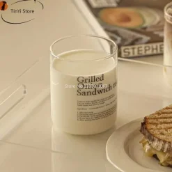 Plates u0026 More Küche & Esszimmer-Kaffeebecher-Set aus Glas – 2-teiliges Trinkgeschirr