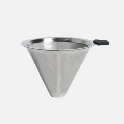 Tom Küche & Esszimmer-Kaffeefilter aus Edelstahl – wiederverwendbares, langlebiges Tropfwerkzeug