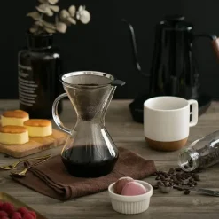 Tom Küche & Esszimmer-Kaffeefilter aus Edelstahl – wiederverwendbares, langlebiges Tropfwerkzeug