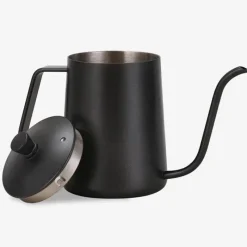 Tom Küche & Esszimmer-Kaffeekessel mit Schwanenhals aus Edelstahl – Präzisions-Tropfkanne zum Brühen