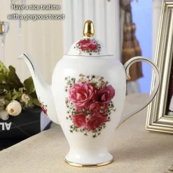 The Cozy Mug Küche & Esszimmer-Kaffeeservice aus Keramik – Elegante Tassen- und Untertassen-Kollektion