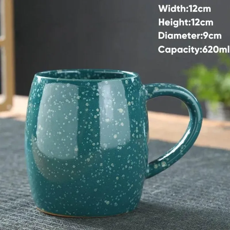 Plates u0026 More Küche & Esszimmer-Kaffeetasse aus Keramik – Teetasse aus Porzellan für den Bürogebrauch