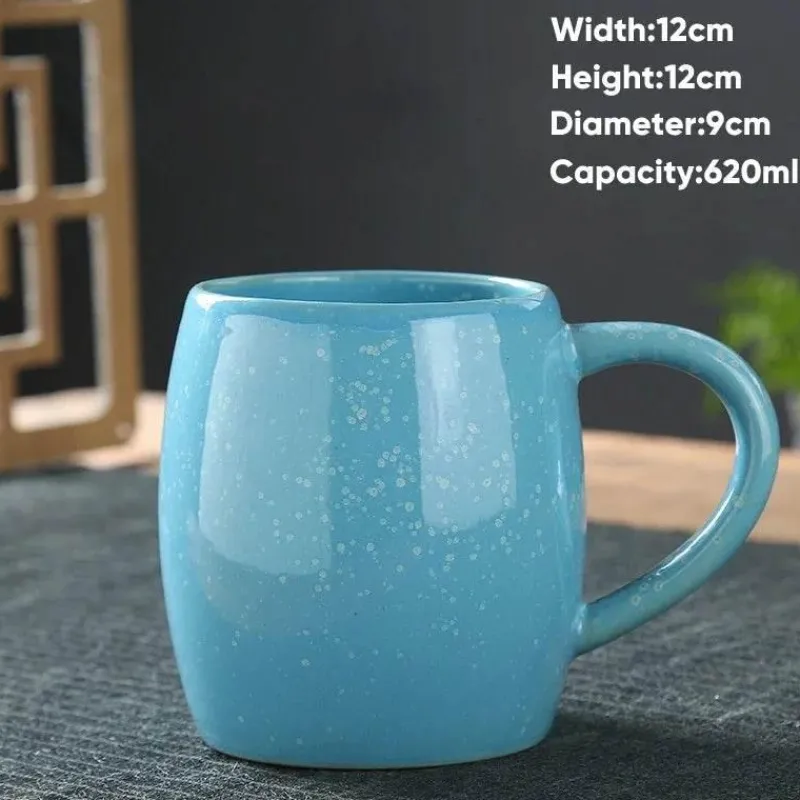 Plates u0026 More Küche & Esszimmer-Kaffeetasse aus Keramik – Teetasse aus Porzellan für den Bürogebrauch