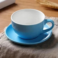 Plates u0026 More Küche & Esszimmer-Kaffeetassen-Set aus Keramik – Elegantes Trinkgeschirr aus Porzellan für die Küche zu Hause