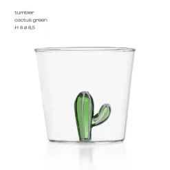 Plates u0026 More Küche & Esszimmer-Kaktus-Hase-Entchen-Glasbecher - Süßes Tischdekor-Trinkgeschirr