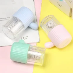 Tranquil Touch Gesundheits-Gadgets|Gesundheits- Und Entspannungstools-Kaktus-Kontaktlinsen-Reinigungsbox – Linsenpflege-Organizer