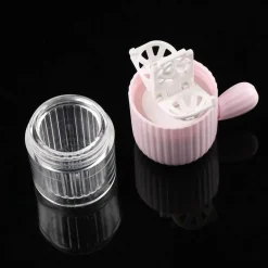 Tranquil Touch Gesundheits-Gadgets|Gesundheits- Und Entspannungstools-Kaktus-Kontaktlinsen-Reinigungsbox – Linsenpflege-Organizer