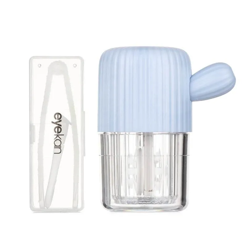 Tranquil Touch Gesundheits-Gadgets|Gesundheits- Und Entspannungstools-Kaktus-Kontaktlinsen-Reinigungsbox – Linsenpflege-Organizer