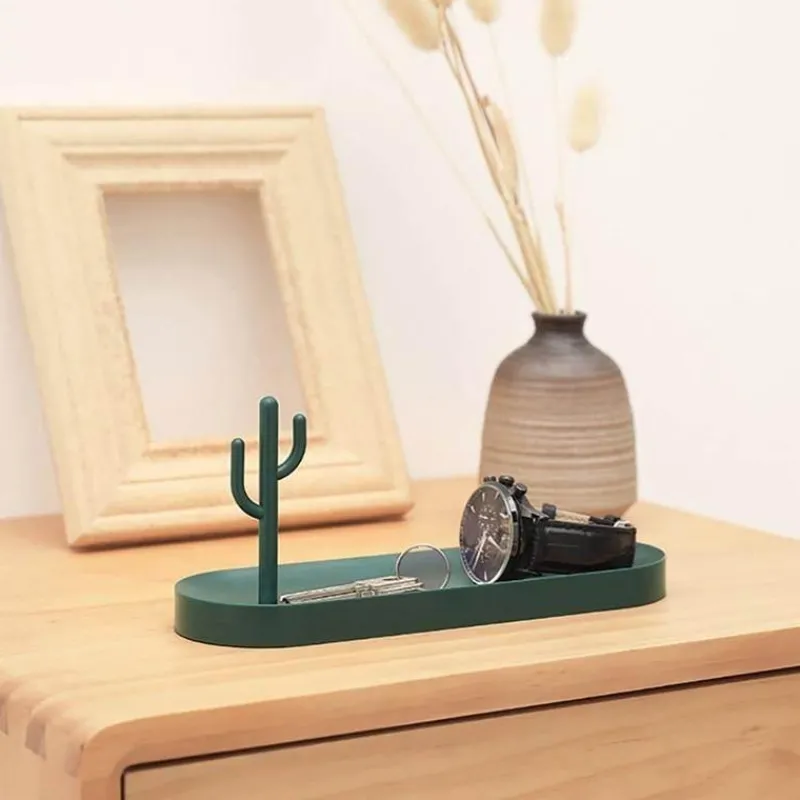 Tranquil Waters Badezimmer-Kaktus-Schreibtisch-Organizer – Kreative Aufbewahrungslösung für das Home Office