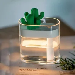 Tranquil Touch Gesundheits-Gadgets|Gesundheits- Und Entspannungstools-Kaktus-Ultraschall-Luftbefeuchter – Stilvoller Luftbefeuchter