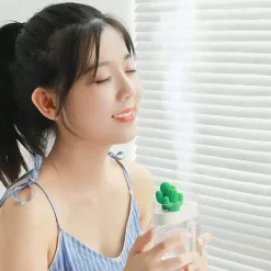 Tranquil Touch Gesundheits-Gadgets|Gesundheits- Und Entspannungstools-Kaktus-Ultraschall-Luftbefeuchter – Stilvoller Luftbefeuchter