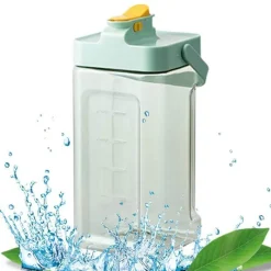 Space Savvy Küche & Esszimmer-Kaltgetränkespender - Intelligente Getränkeaufbewahrung mit Zapfhahn