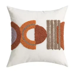 Pillow Haven Bettzeug-Kamelien-Jacquard-Kissenbezug – Luxuriöses nordisches Dekokissen für das Wohnzimmer