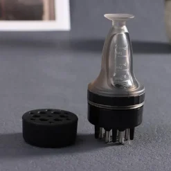 PureGlow Männerpflege|Frauenpflege-Kamm für Kopfhautmassageöl – Applikatorwerkzeug für gesundes Haar