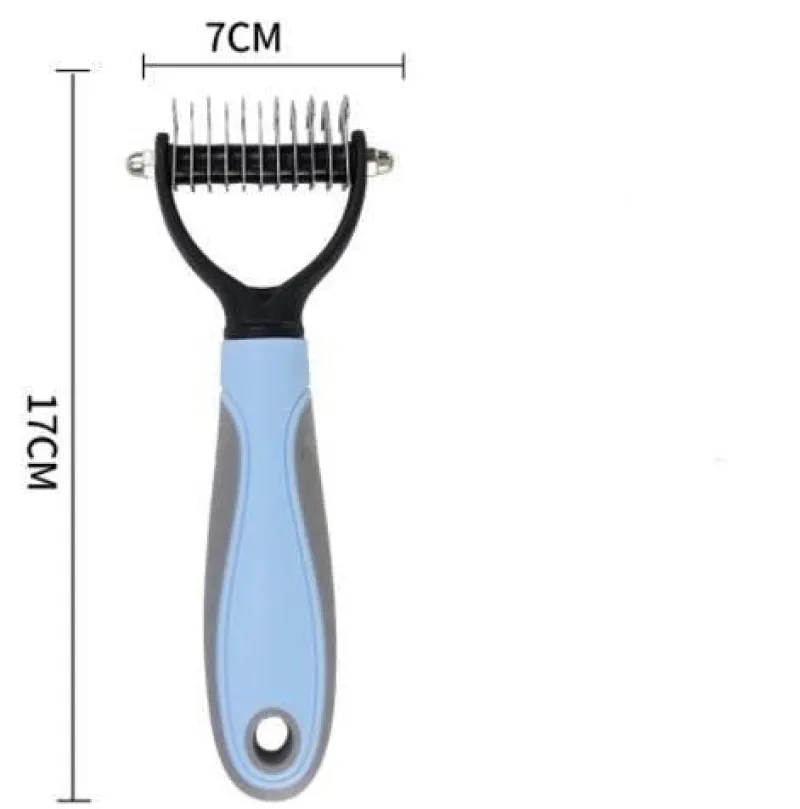 Furendo Haustierzubehör|Reinigungswerkzeuge Für Haustiere-Kamm zum Trimmen von Tierhaaren – Pflegewerkzeug für Hunde und Katzen