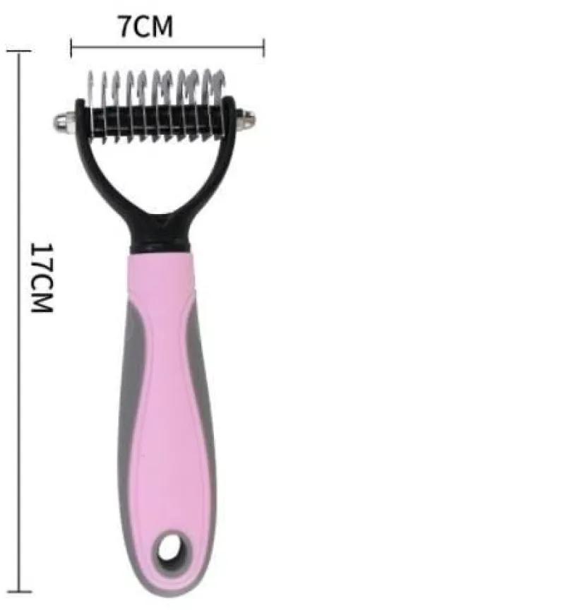 Furendo Haustierzubehör|Reinigungswerkzeuge Für Haustiere-Kamm zum Trimmen von Tierhaaren – Pflegewerkzeug für Hunde und Katzen