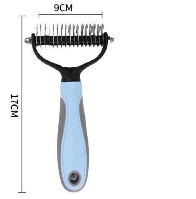 Furendo Haustierzubehör|Reinigungswerkzeuge Für Haustiere-Kamm zum Trimmen von Tierhaaren – Pflegewerkzeug für Hunde und Katzen