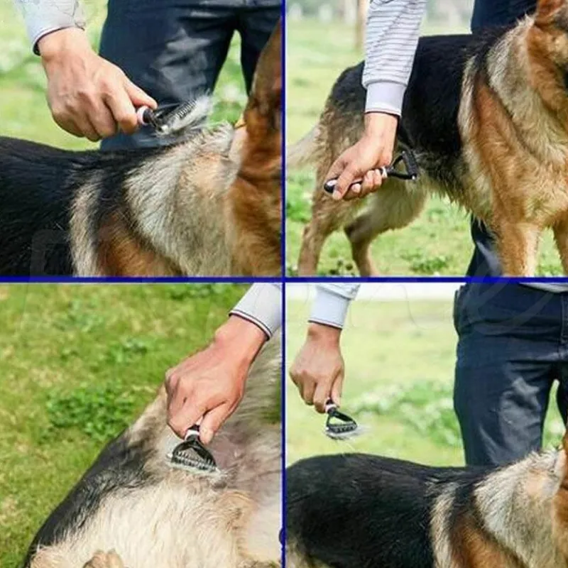 Furendo Haustierzubehör|Reinigungswerkzeuge Für Haustiere-Kamm zum Trimmen von Tierhaaren – Pflegewerkzeug für Hunde und Katzen