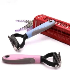 Furendo Haustierzubehör|Reinigungswerkzeuge Für Haustiere-Kamm zum Trimmen von Tierhaaren – Pflegewerkzeug für Hunde und Katzen