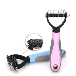 Furendo Haustierzubehör|Reinigungswerkzeuge Für Haustiere-Kamm zum Trimmen von Tierhaaren – Pflegewerkzeug für Hunde und Katzen