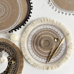 The Jute Table Küche & Esszimmer-Kanarische Insel-Souvenirs – Geschenke in Premiumqualität