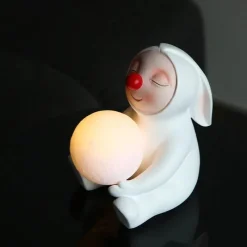 Bright Accents Beleuchtung-Kaninchen Schreibtischlampe - Niedliche Tierbeleuchtung Dekor