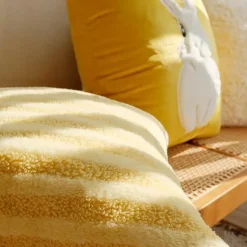 Cozy Cushions Bettzeug-Kaninchen-Kissenbezug - Dekorativer Hasenkissenbezug