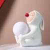 Bright Accents Beleuchtung-Kaninchen-Nachtlampe – Niedliche Kinderzimmer-Dekorbeleuchtung