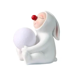 Bright Accents Beleuchtung-Kaninchen-Nachtlampe – Niedliche Kinderzimmer-Dekorbeleuchtung