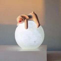 Bright Accents Beleuchtung-Kaninchen-Nachtlampe – Niedliche Kinderzimmer-Dekorbeleuchtung