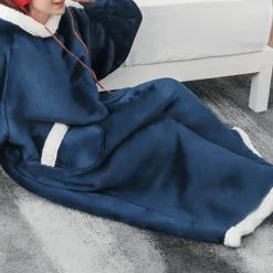 Damen Everly u0026 Lace Herrenbekleidung|Damenbekleidung-Kapuzendecke – Gemütliche, vollflächige Decke für Wärme