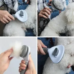 Furendo Haustierzubehör|Reinigungswerkzeuge Für Haustiere-Katzenhaarentfernungsbürste – Haustierpflegewerkzeug zur Fellreinigung