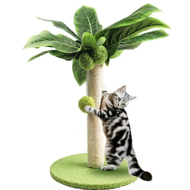 TailTrend Haustierzubehör|Reinigungswerkzeuge Für Haustiere-Katzenkratzbaum für den Innenbereich – Katzenkratzbaum für aktive Katzen